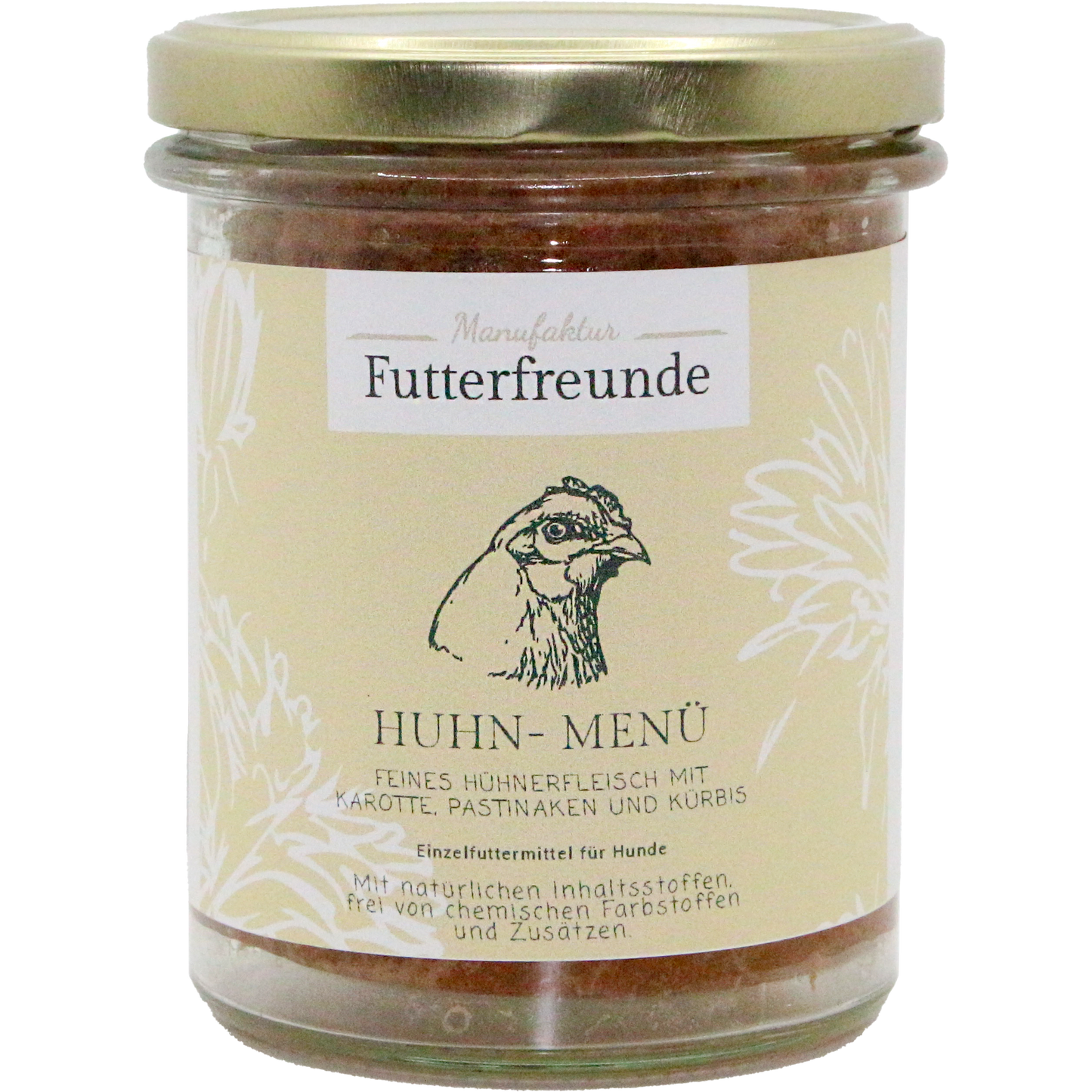 Glasmenü Pute, 400g