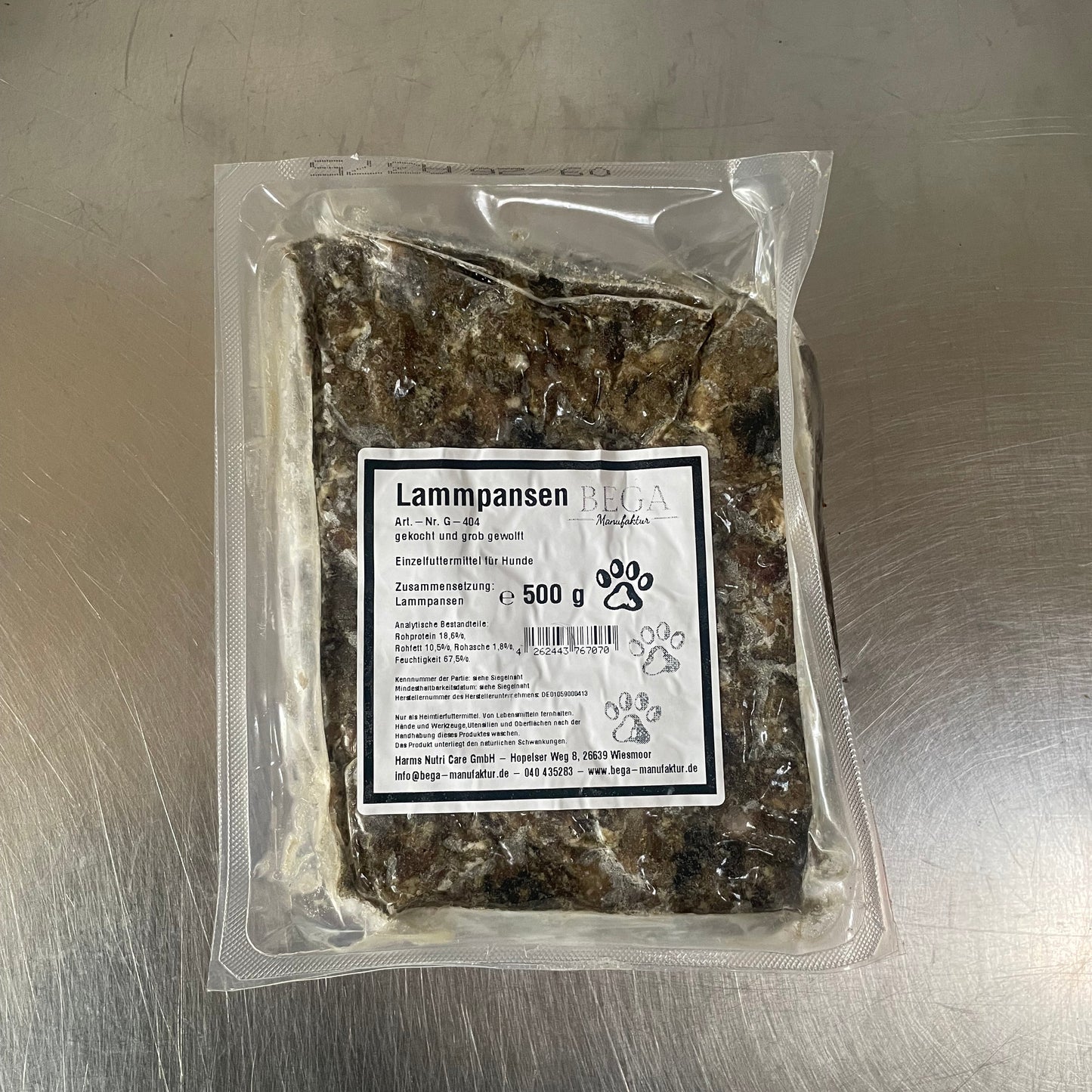 Brühbarf - Lammpansen (500g)