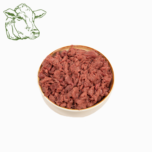 Rinderherz, roh gewolft (500g)