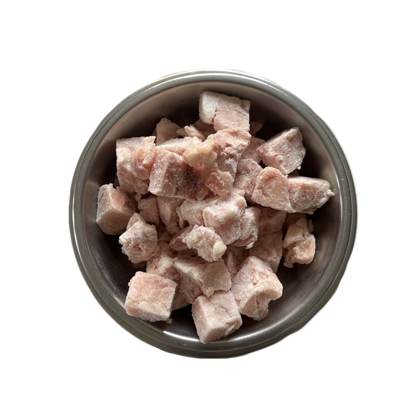 Hühnermuskelfleisch Würfel, roh (1KG, 2KG)