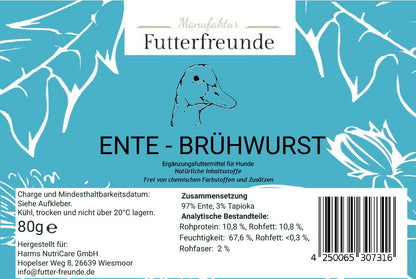 Brühwürste in verschiedenen Sorten und Größen