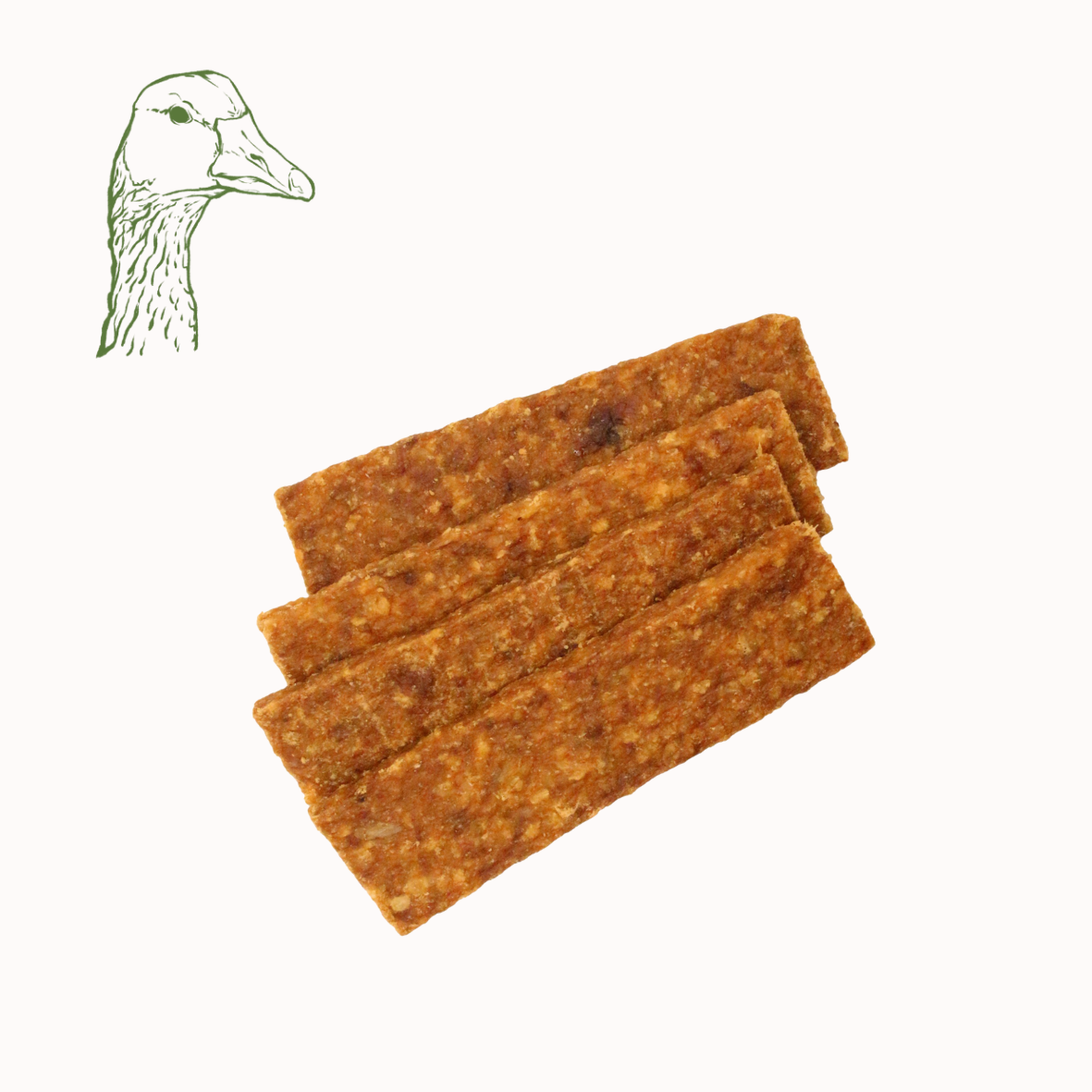 Fleischstreifen Gans