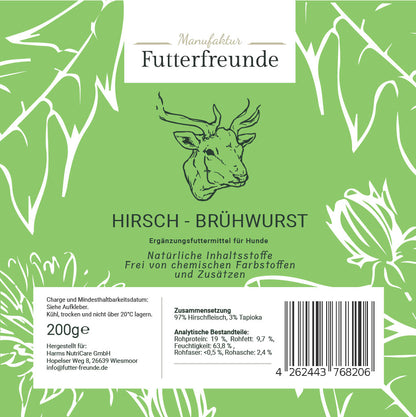 Brühwürste in verschiedenen Sorten und Größen