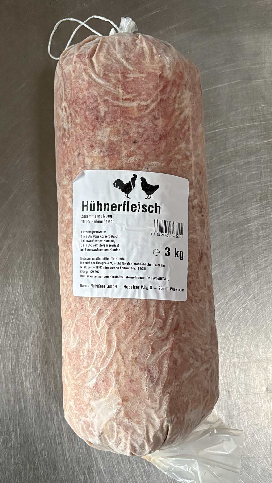 3 KG - Wurst: Hühnerfleisch