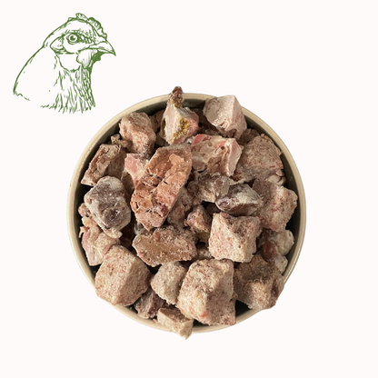 Hühnerinnereien Mix Würfel, roh (1KG, 2KG)