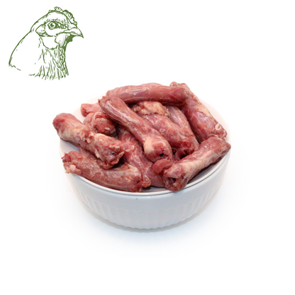 Hühnerhälse, im Ganzen roh (500g)