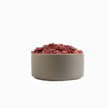 Rinder-Mischfutter, roh und gewolft