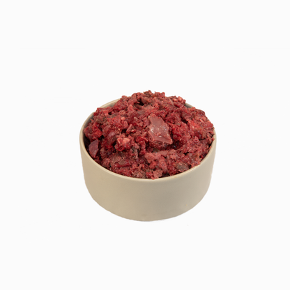 Lamm-Mix, roh und gewolft