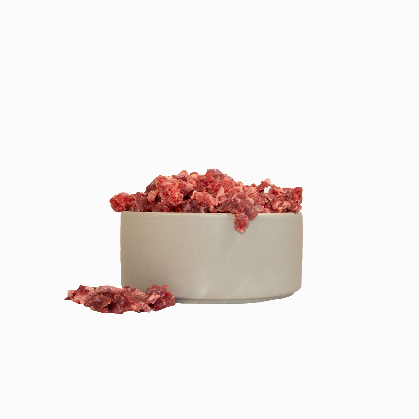 Rindfleisch, roh und gewolft