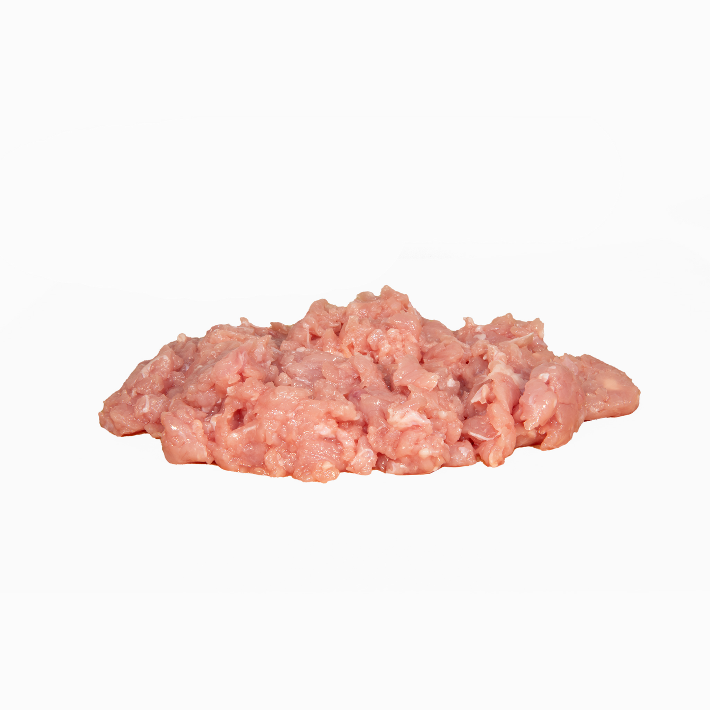 Putenfleisch, roh und gewolft