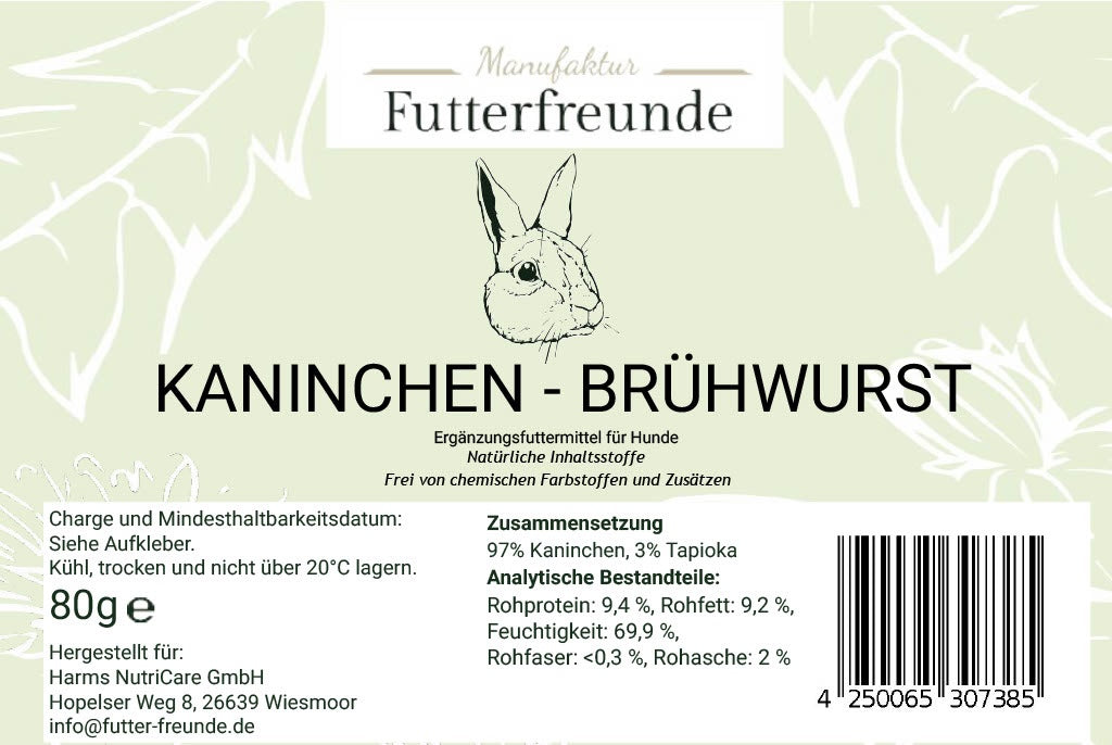 Brühwürste in verschiedenen Sorten und Größen