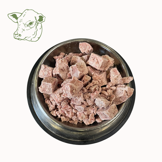 Würfel: Kalbsbrustbein - Knochen