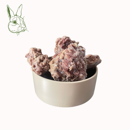 BARF-Nuggets Kaninchen, gewolft und portioniert (1.500g)