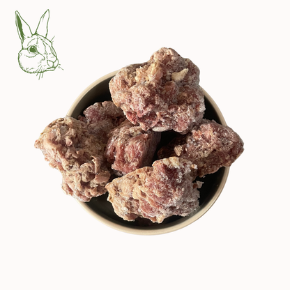 BARF-Nuggets Kaninchen, gewolft und portioniert (1.500g)