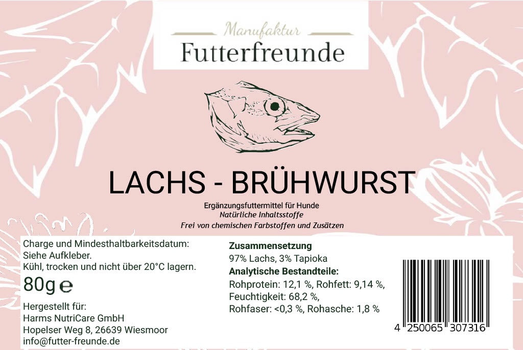 Brühwürste in verschiedenen Sorten und Größen