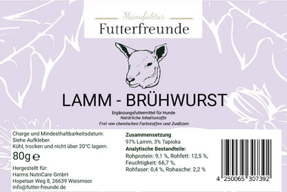 Brühwürste in verschiedenen Sorten und Größen