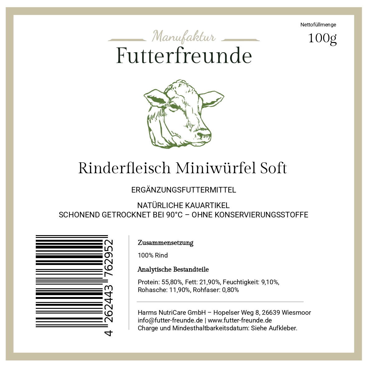 Miniwürfel soft in versch. Sorten und Größen