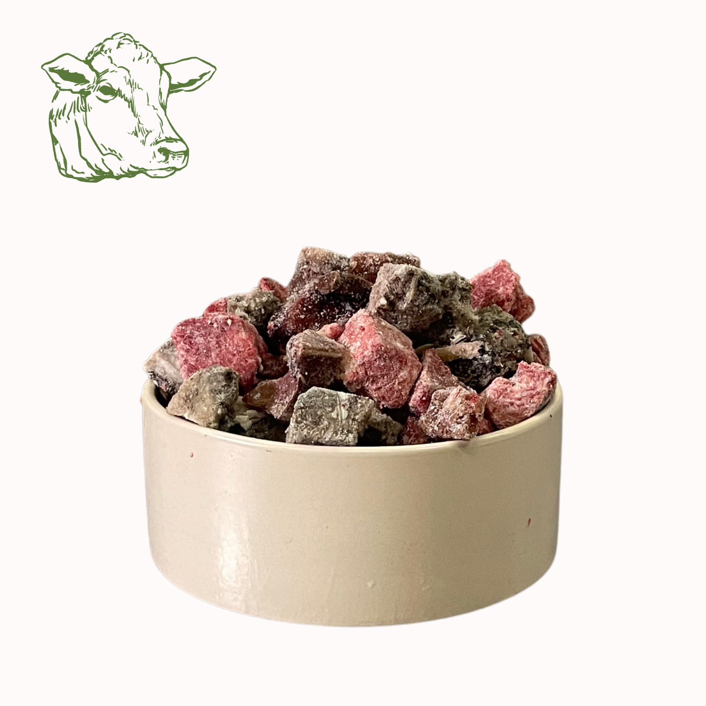 Rindermix Würfel, roh (1KG, 2KG)
