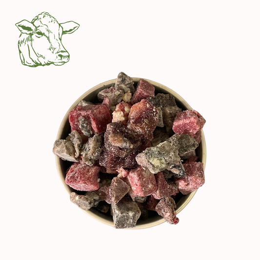 Rindermix Würfel, roh (1KG, 2KG)