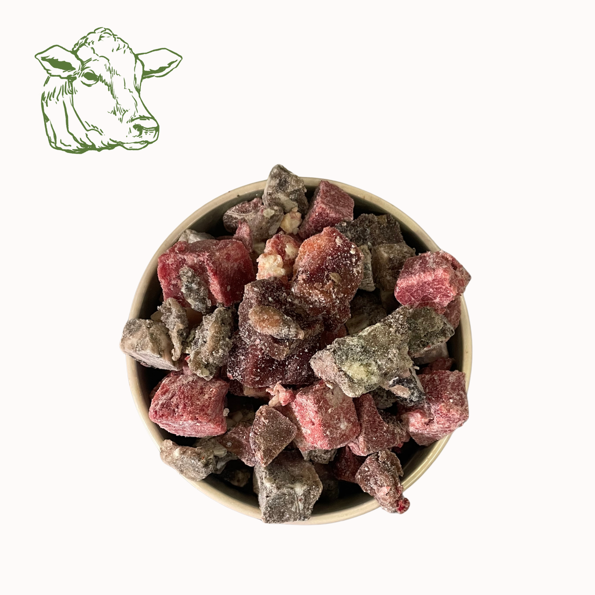 Rindermix Würfel, roh