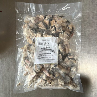 Rinderpansen Würfel, roh (1KG, 2KG)