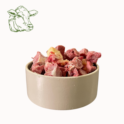 Rindermuskelfleisch Würfel, roh (1KG, 2KG)