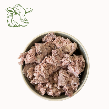 Rindfleisch, gekocht und grob gewolft (500g)