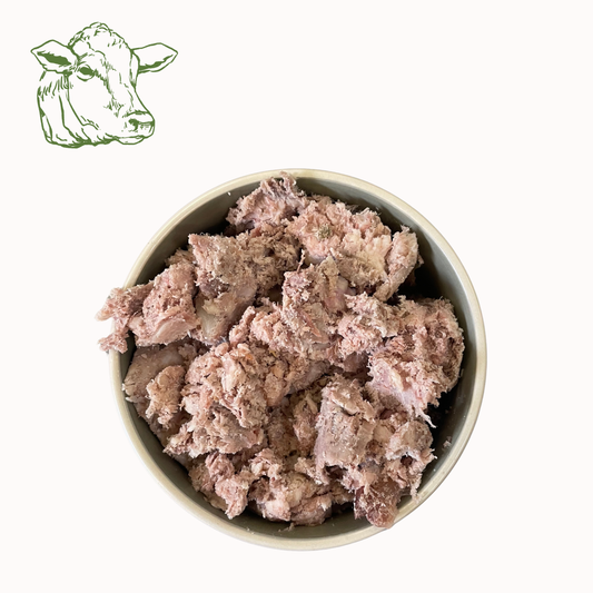 Rindfleisch, gekocht und grob gewolft (500g)