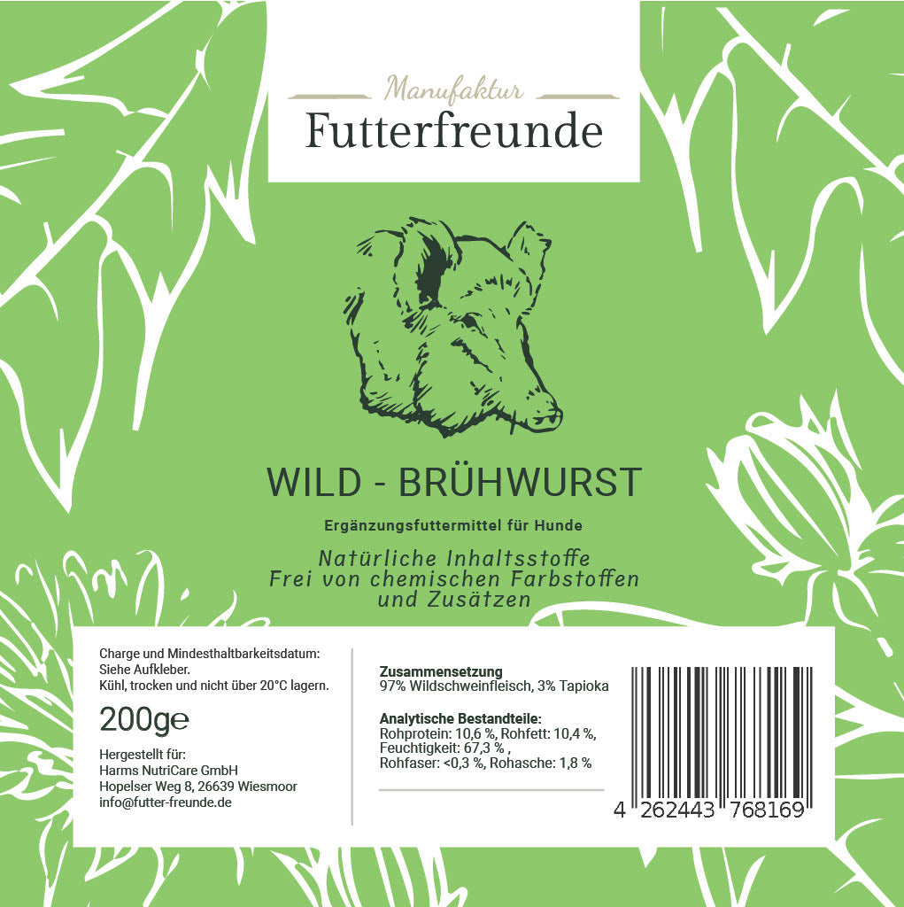 Brühwürste in verschiedenen Sorten und Größen
