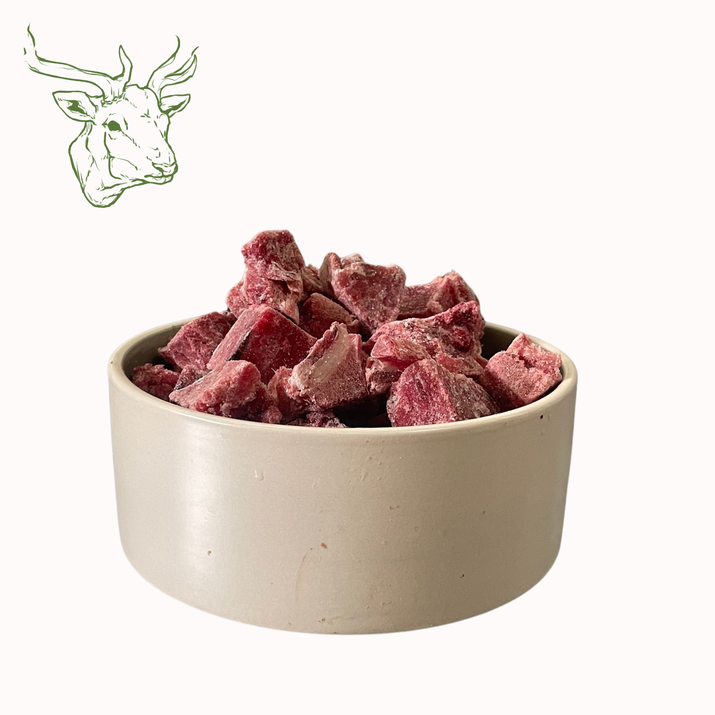 Wildfleisch mager Würfel, roh