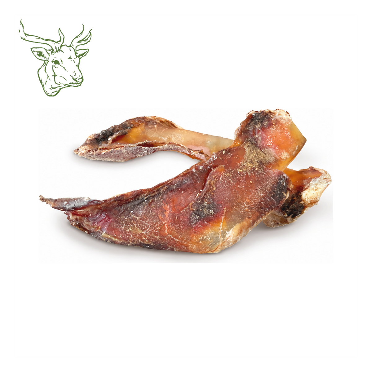 Hirschschulterblatt, getrockneter Kausnack für Hunde vom Hirsch
