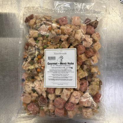Gourmet-Menü Huhn (1Kg)