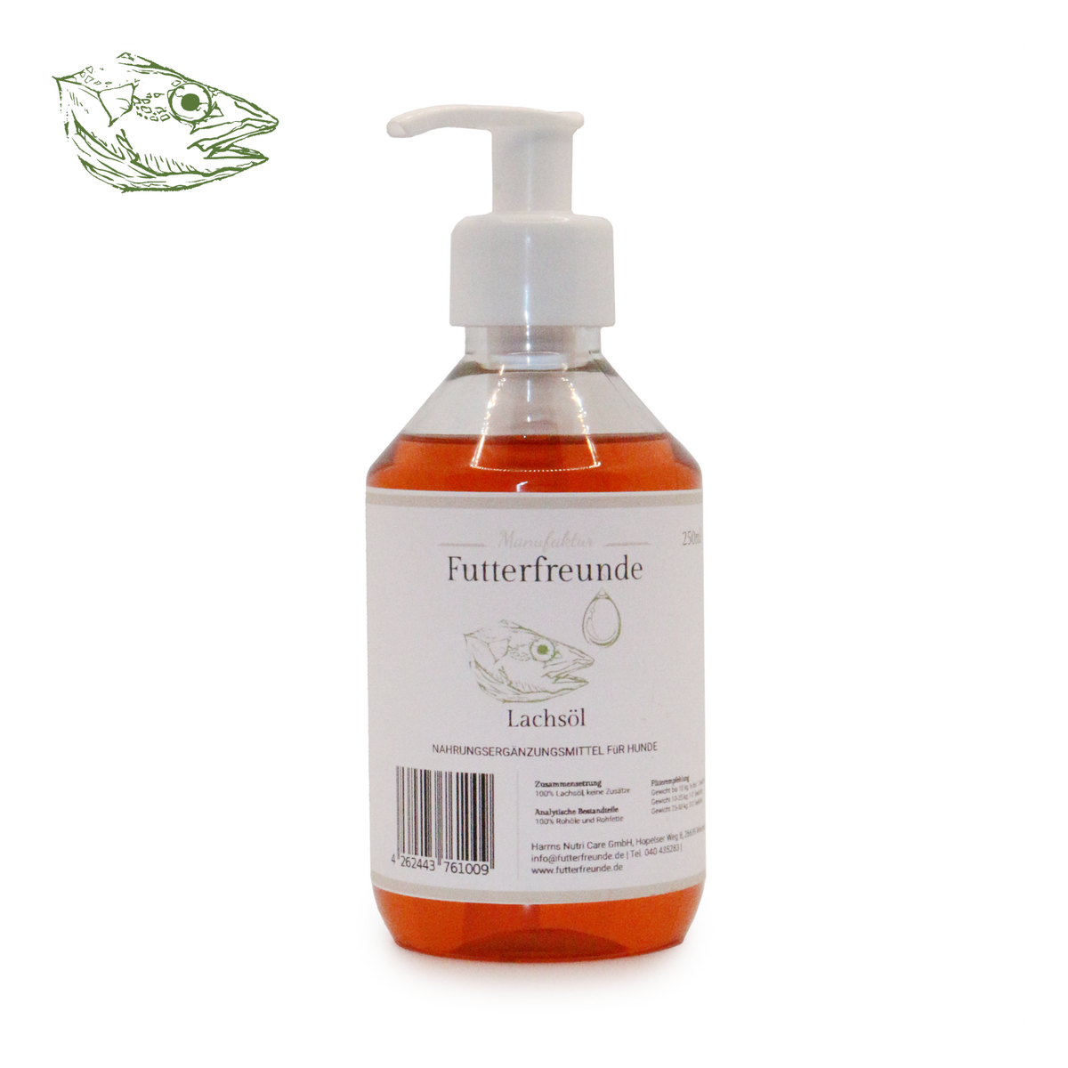 Norwegisches Lachsöl (250ml, 500ml, 1L)