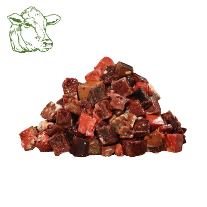 Rinderinnereienmix Würfel, roh