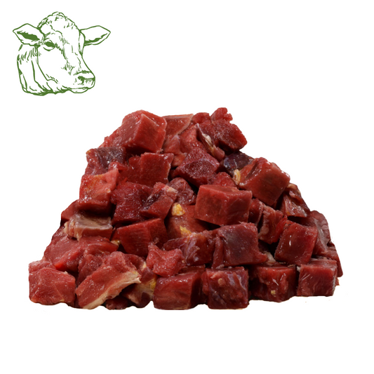 Würfel Rindermuskelfleisch mager, roh (1KG, 2KG)