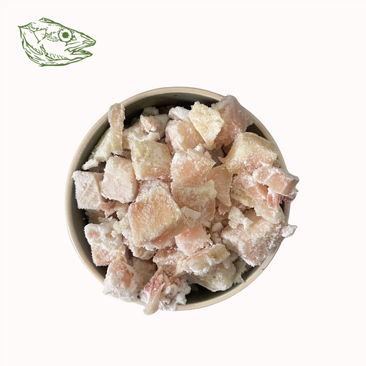 Weißfisch Würfel, roh